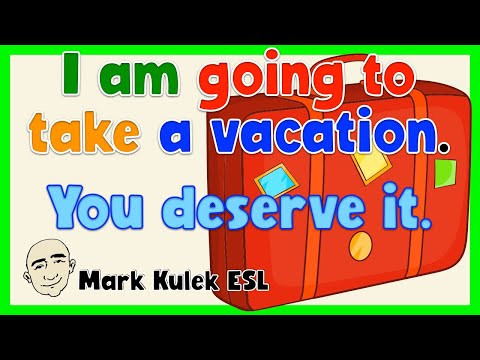 Going To - Future Tense (series #10) | English speaking practice - Mark Kulek ESL
