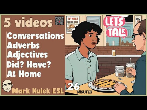 26 minutes - Talk in English (conversations) with Mark Kulek ESL