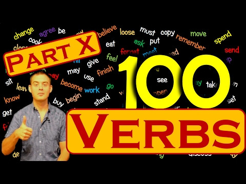 11. 100 АНГЛИЙСКИХ ГЛАГОЛОВ / 100 ENGLISH VERBS (Max Heart)