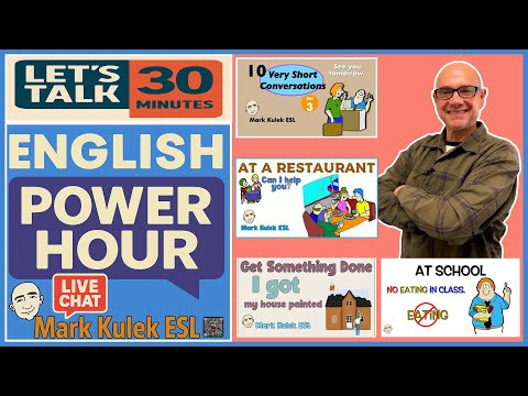 English Power Hour: 5 Video Lessons + Live Chat with Mark Kulek English Power Hour: 5 Video Lessons + Live Chat with Mark Kulek