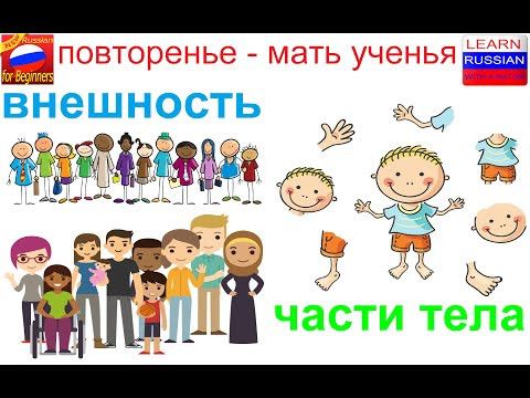 № 736 Русский для начинающих: как описать человека + части тела.