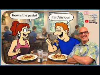At a Restaurant &rarr; 10 Adjectives with Mark Kulek ESL