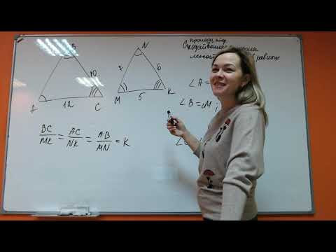 Математика 8 класс Подобные треугольники