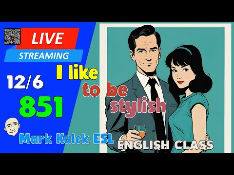I Like + To Be | Live Stream English Class #851 with Mark Kulek ESL I Like + To Be | Live Stream English Class #851 with Mark Kulek ESL