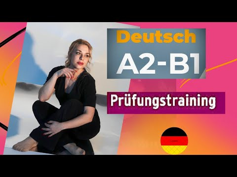 Как сдать Тест А2- В1? Как описать картинку на экзамене немецкого? Test Deutsch
