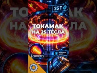 ТОКАМАК НА 25 ТЕСЛА