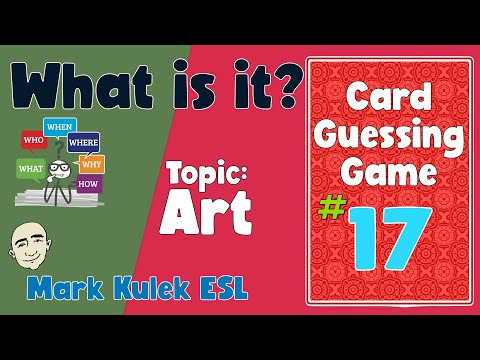 What is it? (art supplies) | English Class - Mark Kulek ESL What is it? (art supplies) | English Class - Mark Kulek ESL