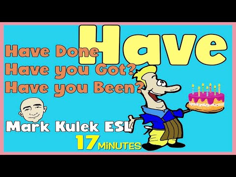 Have - video collection | English speaking practice  - Mark Kulek ESL