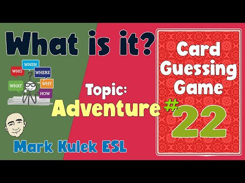 What is it? (English game for learning English) | Fluency Practice - Mark Kulek ESL What is it? (English game for learning English) | Fluency Practice - Mark Kulek ESL