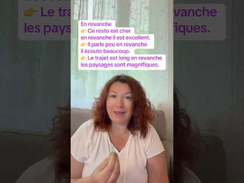 En revanche #французскийязык #французскийпополочкам #урокифранцузского #учебникфранцузского