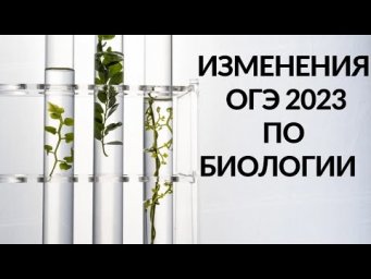 Какие изменения произошли в ОГЭ-2023 по биологии?