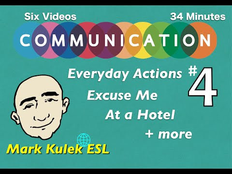 English Communication Practice - everyday actions + more | Mark Kulek - ESL