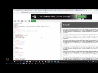 Зафиксировать Header на сайте Д265