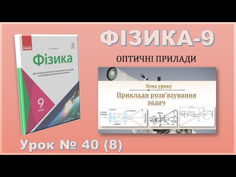 ФІЗИКА-9 | Урок 40 (8) | Фотоапарат, проекційний апарат, лупа, мікроскоп ФІЗИКА-9 | Урок 40 (8) | Фотоапарат, проекційний апарат, лупа, мікроскоп