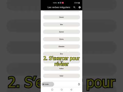 R&eacute;visez les verbes irr&eacute;guliers fran&ccedil;ais facilement !
