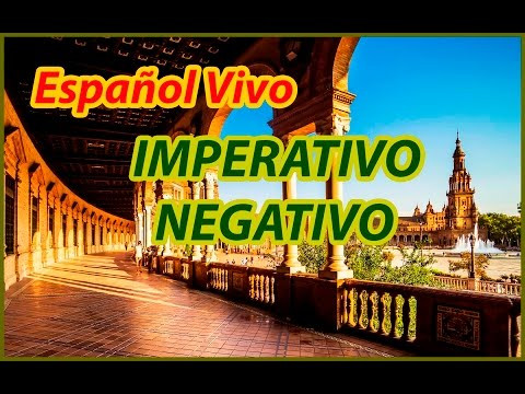 Испанский язык. IMPERATIVO NEGATIVO (Отрицательное повелительное наклонение). Испанский язык. IMPERATIVO NEGATIVO (Отрицательное повелительное наклонение).