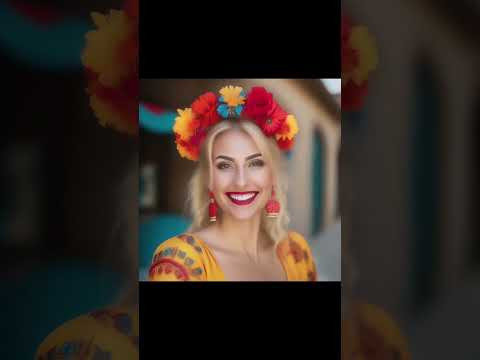 Девушки в испанских образах и с макияжем в испанском стиле #испанскийязык