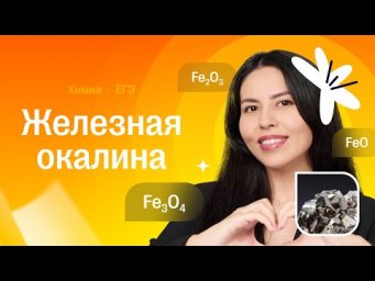 Железная окалина в ЕГЭ по химии