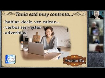 Pr&aacute;ctica N&deg; 4 (A2): "Tania est&aacute; muy contenta..."