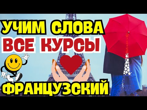 ФРАНЦУЗСКИЙ ЯЗЫК ВСЕ КУРСЫ СЛОВА ДЛЯ НАЧИНАЮЩИХ С НУЛЯ