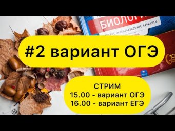 РАЗБОР ВАРИАНТА №2  для ОГЭ - 2022