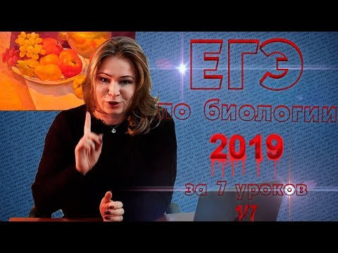 ЕГЭ биология 2019 за 7 уроков. 1/7 (уровни организации жизни, признаки живого, биологические науки)