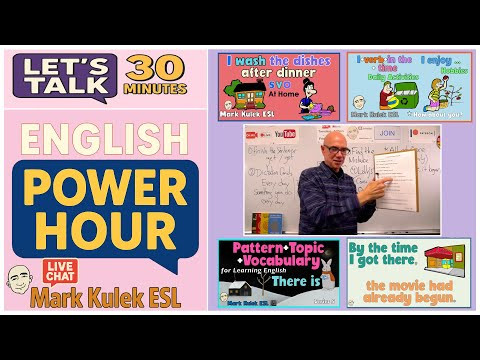 English Power Hour: 5 Video Lessons + Live Chat with Mark Kulek