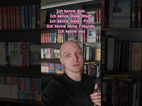 wissen oder kennen? знать на немецком, я знаю, ich wei&szlig;, ich kenne.