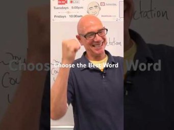 Quiz &rarr; Choose the Best Word (warm hug) | #MarkKulekESL #Vocabulary