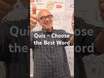 Quiz: Choose the Best Word (by train)  #MarkKulekESL #Vocabulary