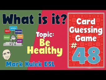 What is it? (be healthy) | Fluency Practice - Mark Kulek ESL