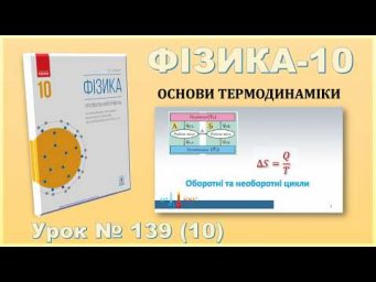 ФІЗИКА-10 | Урок 139 (10) | Оборотні та необоротні цикли