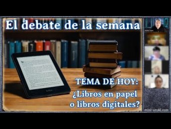 &iquest;Libros en formato papel o en formato digital? (Nivel B1)