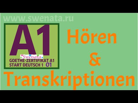 Start Deutsch A1 I H&ouml;ren I Pr&uuml;fungsvorbereitung I