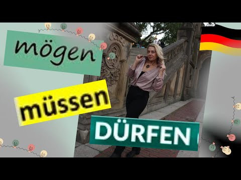 Модальные глаголы в немецком языке  : m&ouml;gen, d&uuml;rfen, m&uuml;ssen