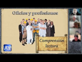 Oficios y profesiones (vocabulario y comprensi&oacute;n lectora)