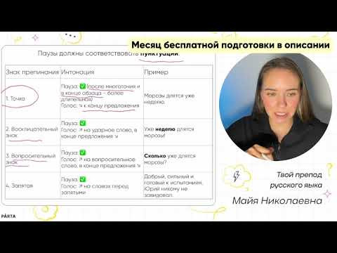 Итоговое собеседование. Расставление пауз при различных знаках препинания