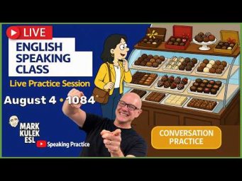 English Class with Mark Kulek ESL (Live Stream Class - 1084)