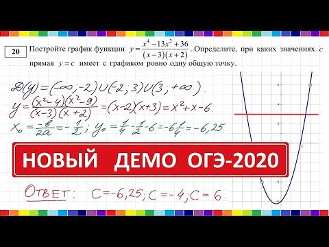 Новый ДЕМО ОГЭ 2020 по математике #20 Новый ДЕМО ОГЭ 2020 по математике #20