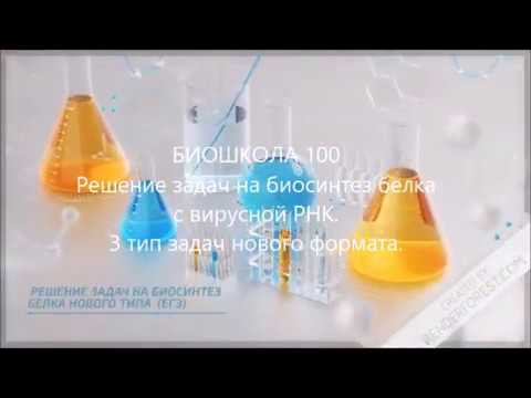 Решение задач на  биосинтез белка  с вирусной РНК. 3 тип задач.