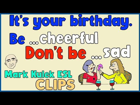 Sentences (guess the word - opposites) | English Speaking Practice (clips) | Mark Kulek ESL Sentences (guess the word - opposites) | English Speaking Practice (clips) | Mark Kulek ESL