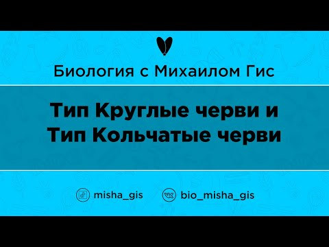 Тип Круглые черви и Тип Кольчатые черви | ЕГЭ ОГЭ Биология с Михаилом Гис Тип Круглые черви и Тип Кольчатые черви | ЕГЭ ОГЭ Биология с Михаилом Гис