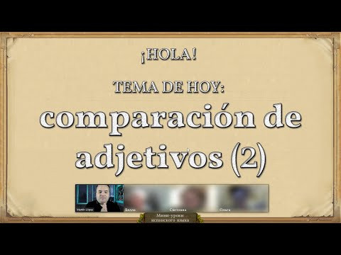 Упражнения по мини-уроку N° 30: "tan ... como" (juego) Упражнения по мини-уроку N° 30: "tan ... como" (juego)