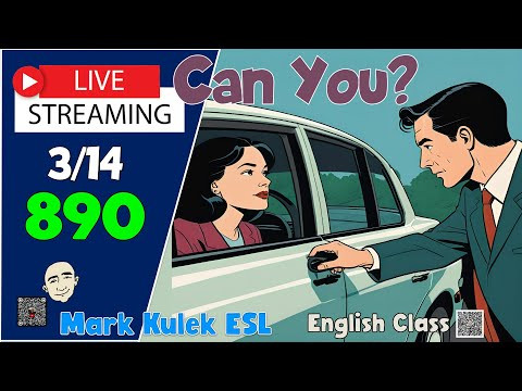 Can You a Little Later? | Live Stream English Class with Mark Kulek ESL #LearnEnglish