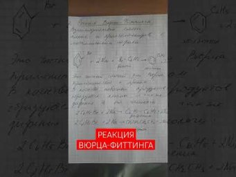 Реакция Вюруа-Фиттинга #shortsvideo