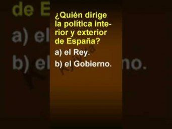 &iquest;Qui&eacute;n dirige la pol&iacute;tica interior y exterior de Espa&ntilde;a?