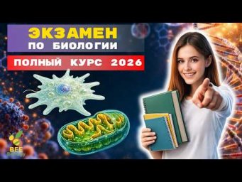 Подготовка к экзамену по биологии с нуля | 