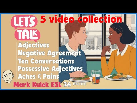 36 Minutes of English Speaking Practice (Talk in English) with Mark Kulek ESL 36 Minutes of English Speaking Practice (Talk in English) with Mark Kulek ESL