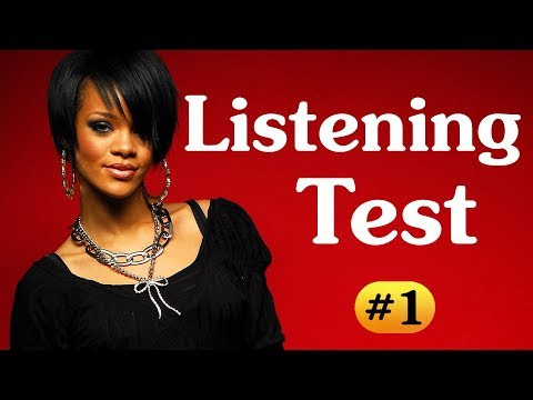 Listening Test #1 Listening Test #1