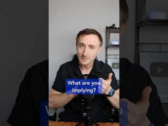 Как спросить: На что ты намекаешь? К чему ты клонишь? #shorts #english #englishvocabulary